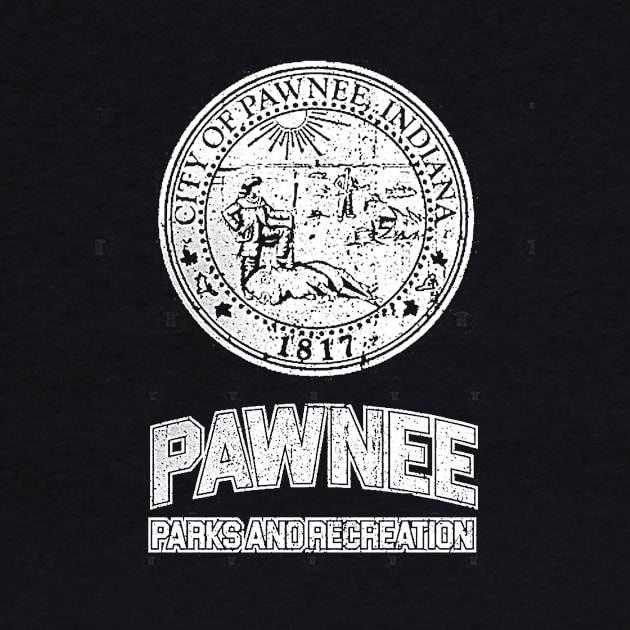 Pawnee Parks and Rec On white by truefriend